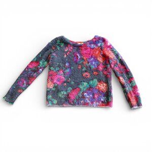 Anthropologie Meadow Rue Ariel Eyelash Sweater * Small